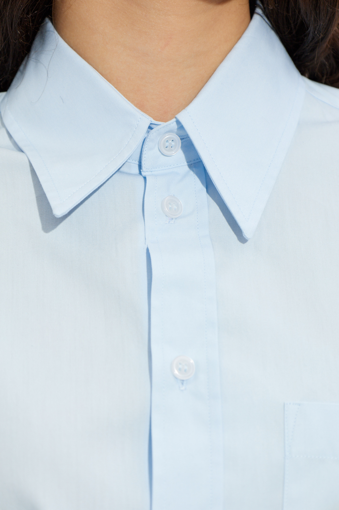 MM6 Maison Margiela Shirt with decorative tie | Women's | Vitkac